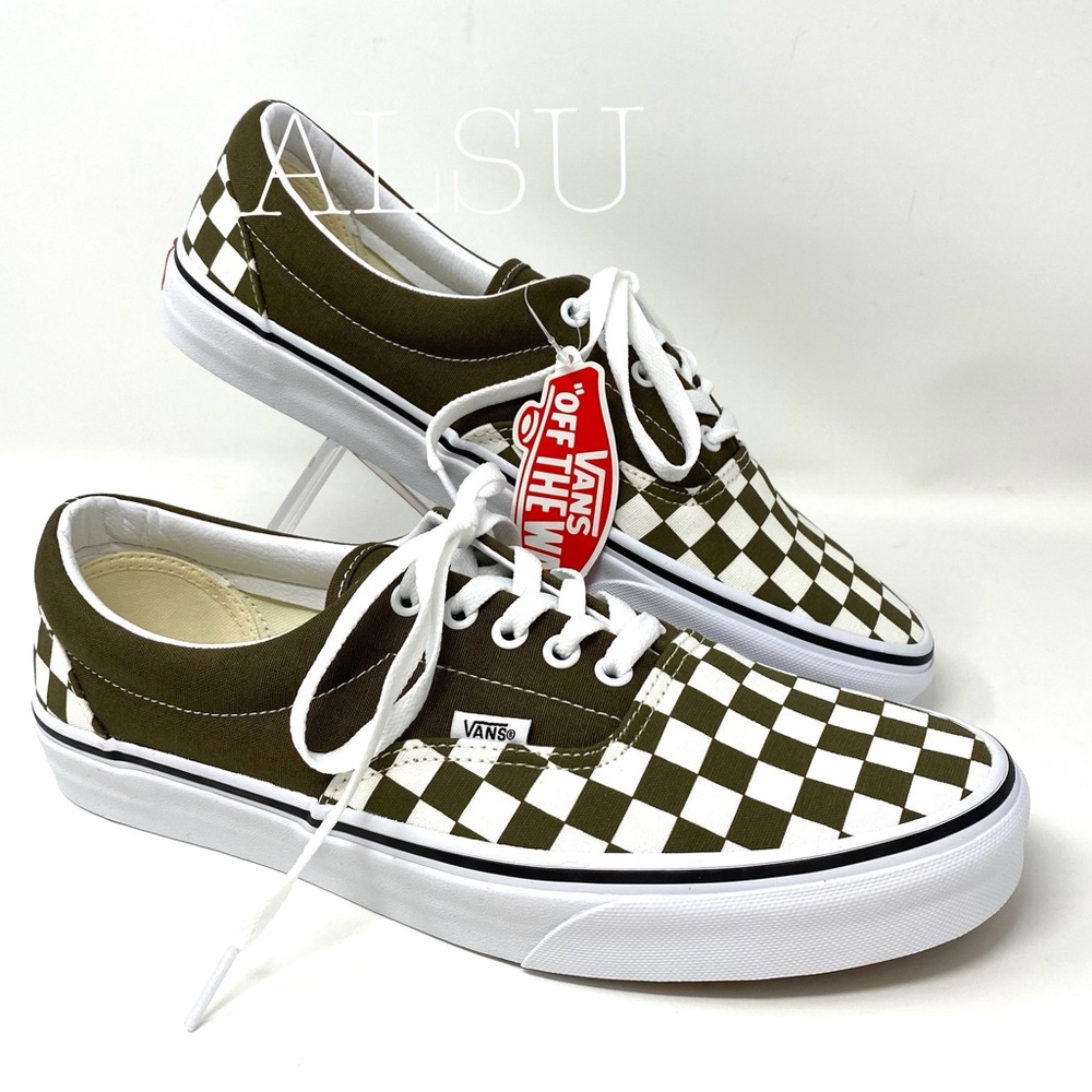 VANS 🔥SALE!🔥 Checkerboard Beech Dark Green White Low Sneaker Men’s VN0A4BV4VXI - Picture 8 of 11